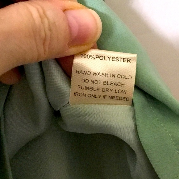 Comme Toi Women's Bow Tie Mini Skirt Stretch Waist Seafoam Green ~ Size Medium - Picture 7 of 8